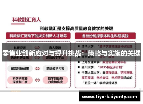 零售业创新应对与提升挑战：策略与实施的关键